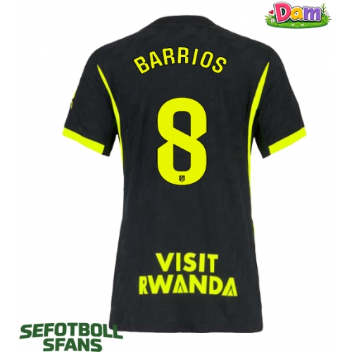 Atletico Madrid Pablo Barrios #8 Bortatröja Kvinnor 2026-27 Kortärmad